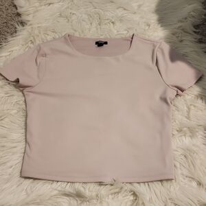 Express Body Contour Crop Tee
